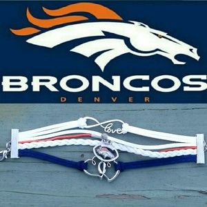 🏈BRONCOS🏈 Infinity Bracelet